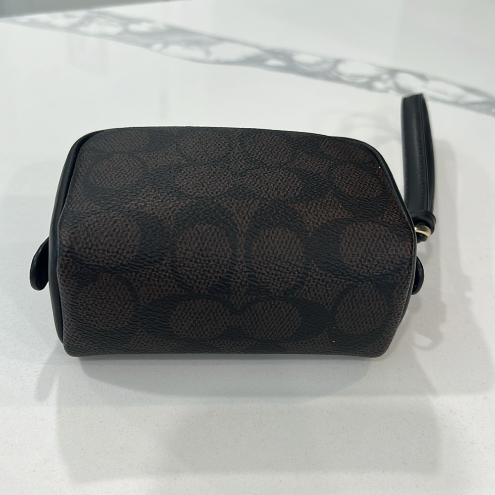 Coach Black and Brown Wristlet - Picture 7 of 13
